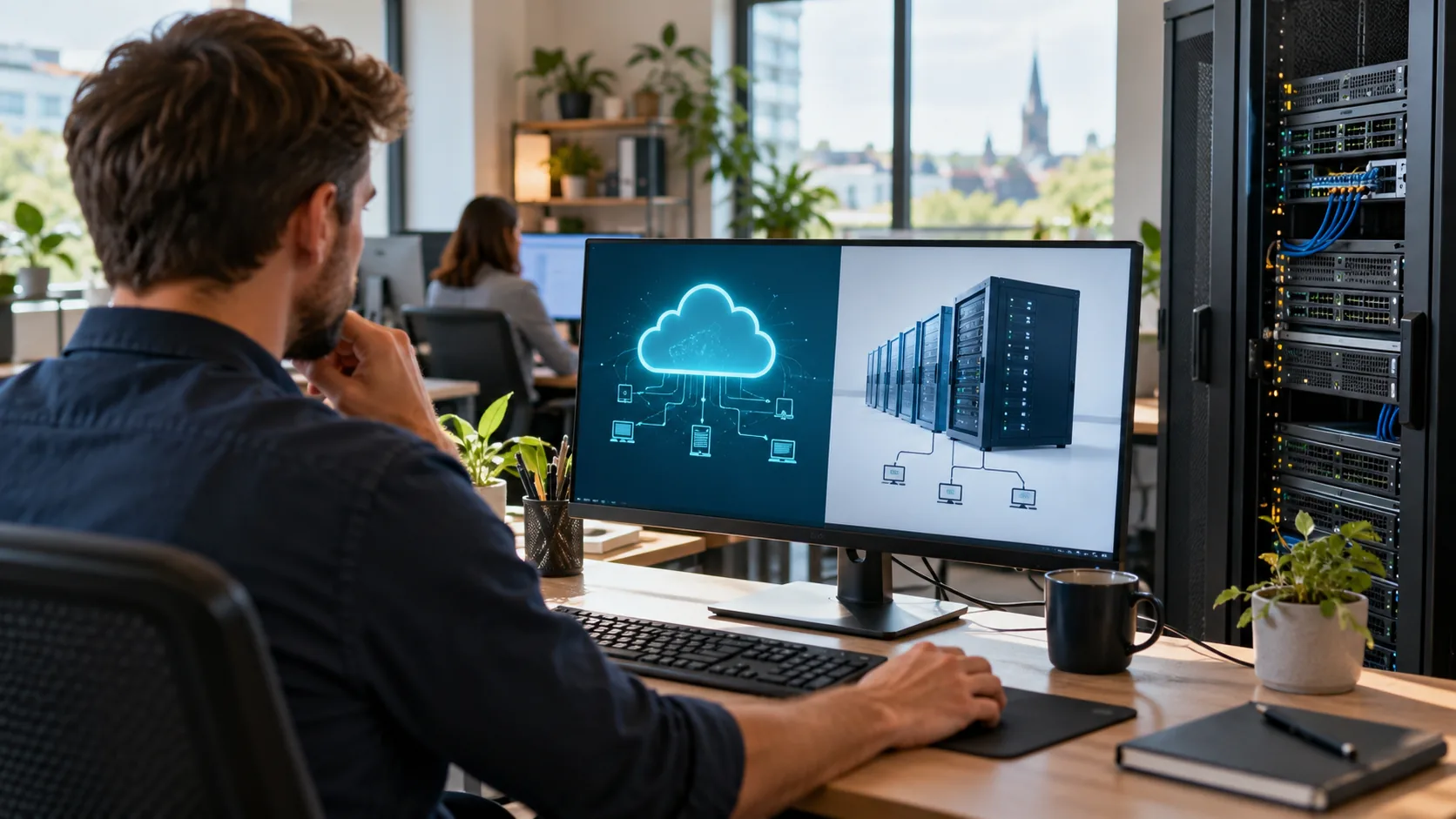 Cloud and on-premise server solutions for small business